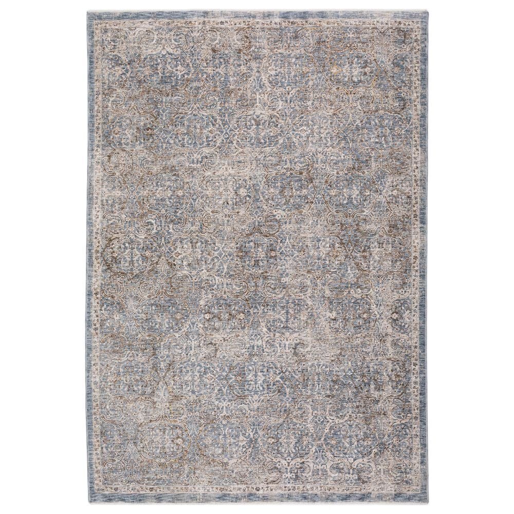 Dalyn Rug Company Vienna VI7 7"10" x 10" Denim Area Rug, , large