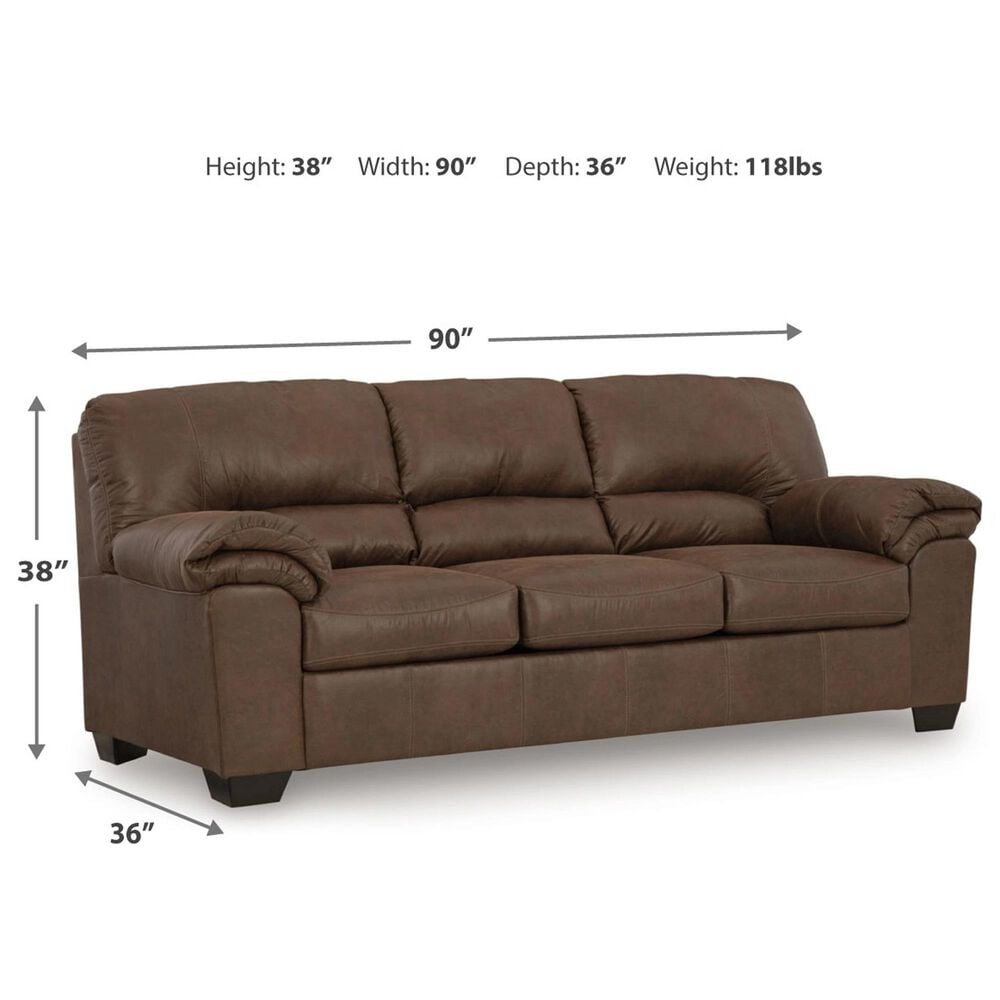 Ashley 7-Piece Living Room Set in Coffee, , large