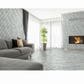 Emser Winter Frost 2" x 4" Diamond on 10" x 13" Marble Mosaic Sheet, , large