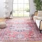 Safavieh Serapi 10" x 14" Red and Navy Area Rug, , large