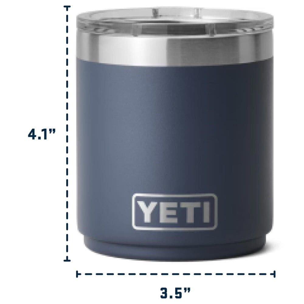YETI Rambler 10 Oz Stackable Lowball 2.0 with MagSlider Lid in Tropical Pink, , large
