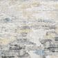 Oriental Weavers Malibu MAL01 2" x 8" Ivory and Grey Runner, , large
