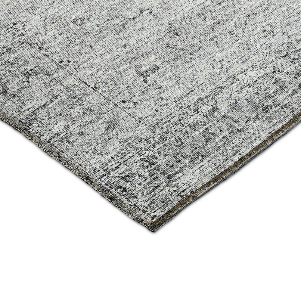 Dalyn Rug Company Karaj KJ8 1&#39;8&quot; x 2&#39;6&quot; Gray Indoor/Outdoor Area Rug, , large