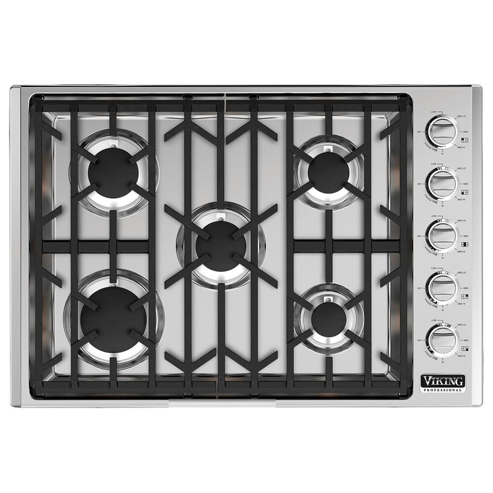Viking Range 30" Liquid Propane Cooktop in Stainless Steel, , large