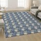 Dalyn Rug Company Soft Essentials Chevron Navy 8" x 10" Area Rug, , large