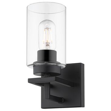 Golden Lighting Tribeca 1-Light Bath Vanity in Matte Black, , large