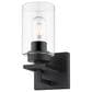 Golden Lighting Tribeca 1-Light Bath Vanity in Matte Black, , large