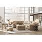 Ashley Bandon Oversized Accent Ottoman in Toffee, , large