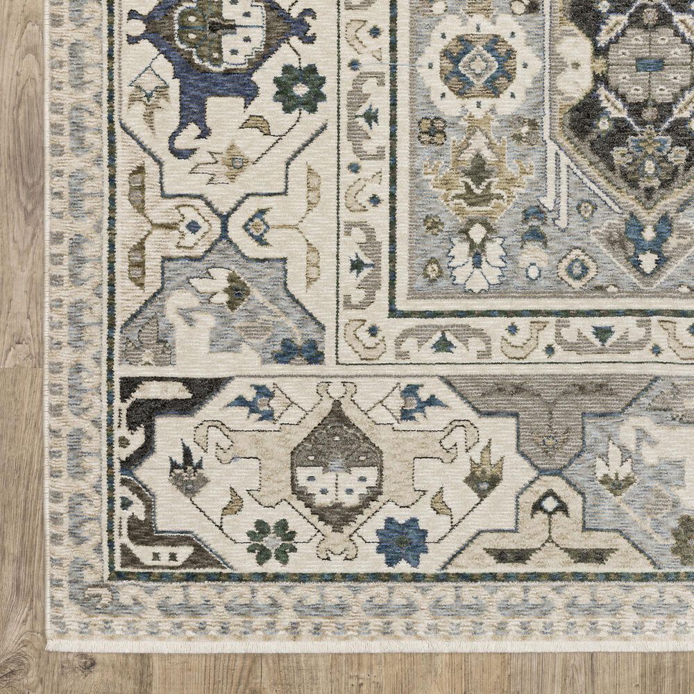 Oriental Weavers Hastings HA04U 2&#39;3&quot; x 7&#39;6&quot; Ivory Runner, , large