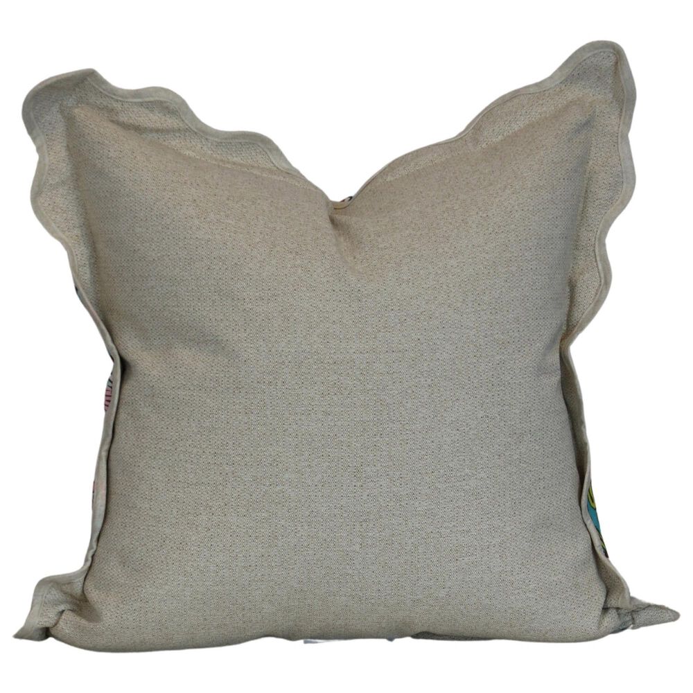 Flair Industries 22&quot; Square Throw Pillow in Blue, , large