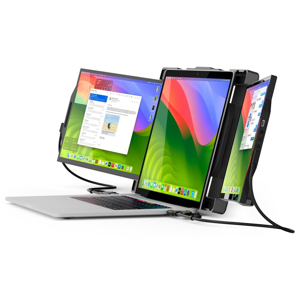 Mobile Pixels 14.1&quot; Trio Max Class Full HD LCD Monitor in Black, , large