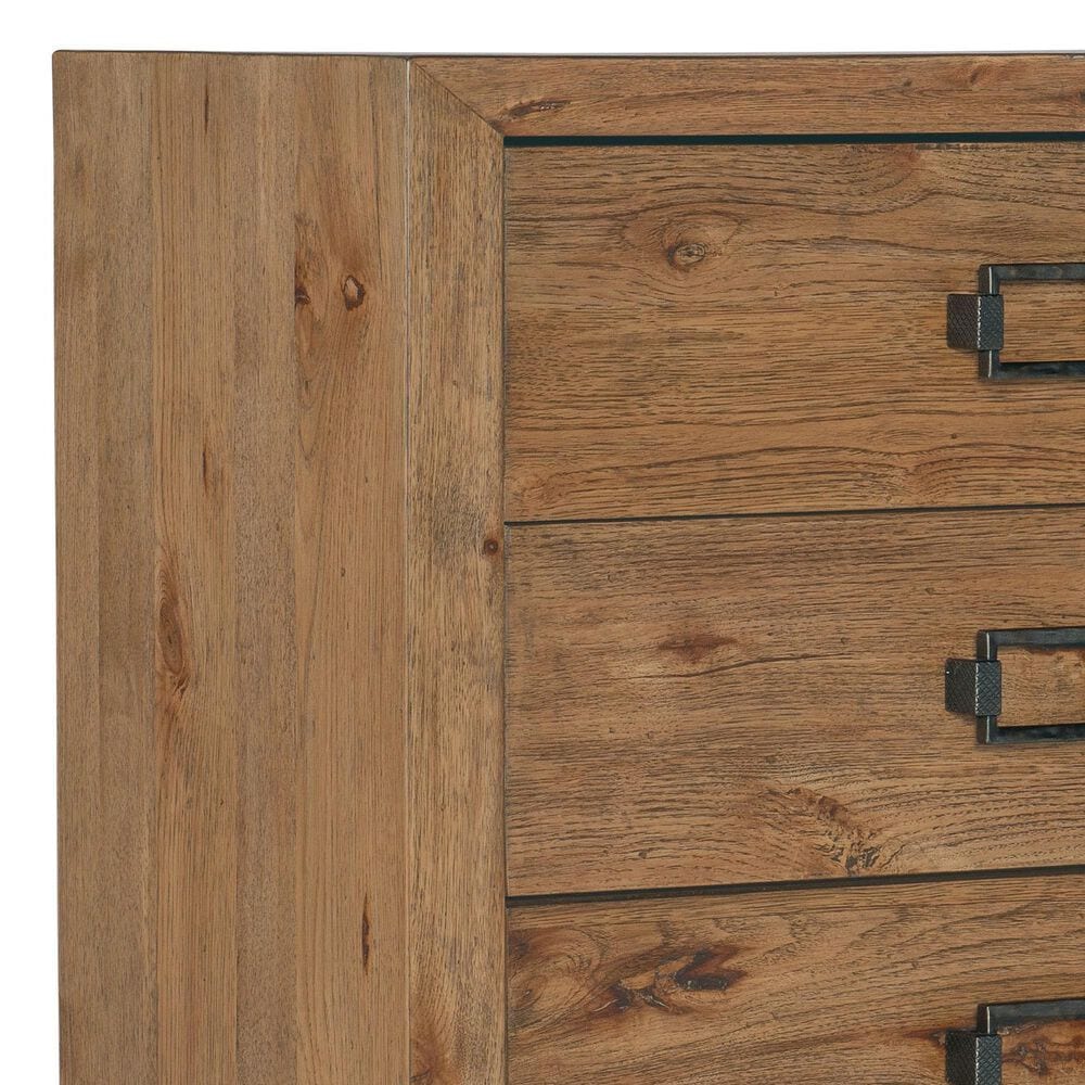 Hooker Furniture Big Sky 32" 3-Drawer Nightstand in Vintage Natural, , large