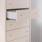 Ashley Wistenpine 5-Drawer Chest in Blush, , large