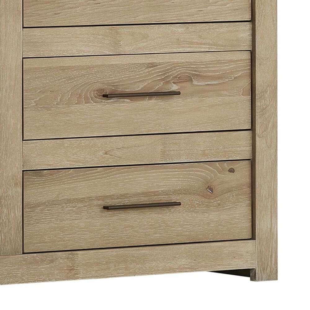 Riva Ridge Modern Loft Chesser and Mirror in Khaki, , large