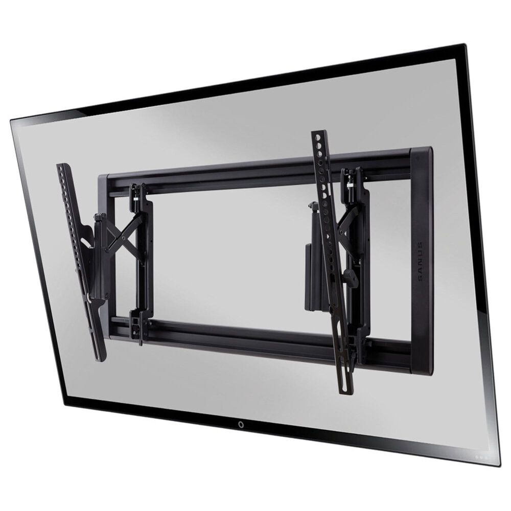 Sanus Advanced Tilt 4D Premium TV Wall Mount for 42&quot; - 90&quot; TVs with Soundbar Mount in Black, , large