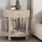 Baxton Studio Sadia 1-Drawer Nightstand in Natural, , large