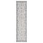 Surya Dresden DRE-2325 Medium Gray, Gray, White, Light Slate, Mustard and Rust 2"7" x 10" Runner, , large