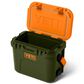 YETI Roadie 15 Hard Cooler in Olive and King Crab Orange, , large