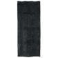Timberlake Lavish Home 100% Cotton Long Bath Rug in Black, , large