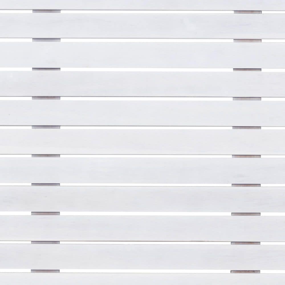 Linon Home Decor Silbury Cocktail Table in White, , large