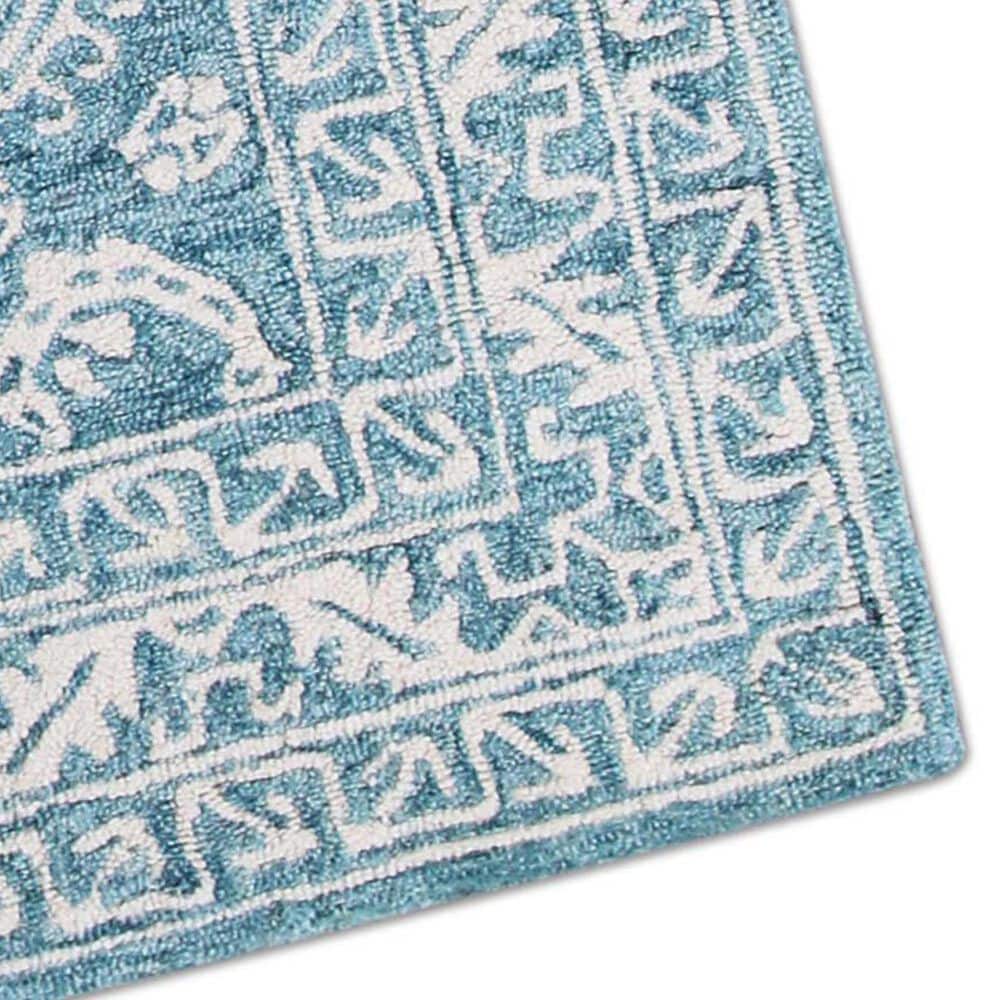 Amer Rugs Boston 5&#39; x 7&#39;6&quot; Teal Blaze Area Rug, , large