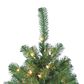 The Gerson Company 7" Pre-Lit Artificial Montana Pine with White Lights in Green, , large