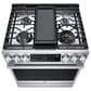 LG Studio 6.3 Cu. Ft. Slide-in Gas Range with ProBake Convection in Stainless Steel, , large