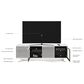BDI Align 81" TV Credenza in Ebonized Ash, , large