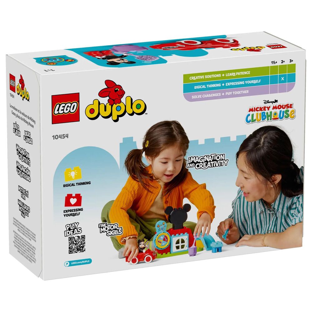 LEGO Mickey Mouse Clubhouse and Car Building Set in Multicolor, , large