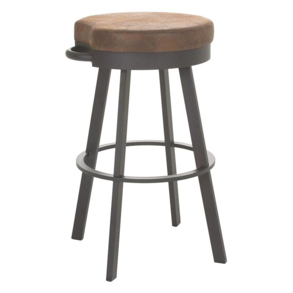 Amisco Bryce 26" Swivel Stool, , large