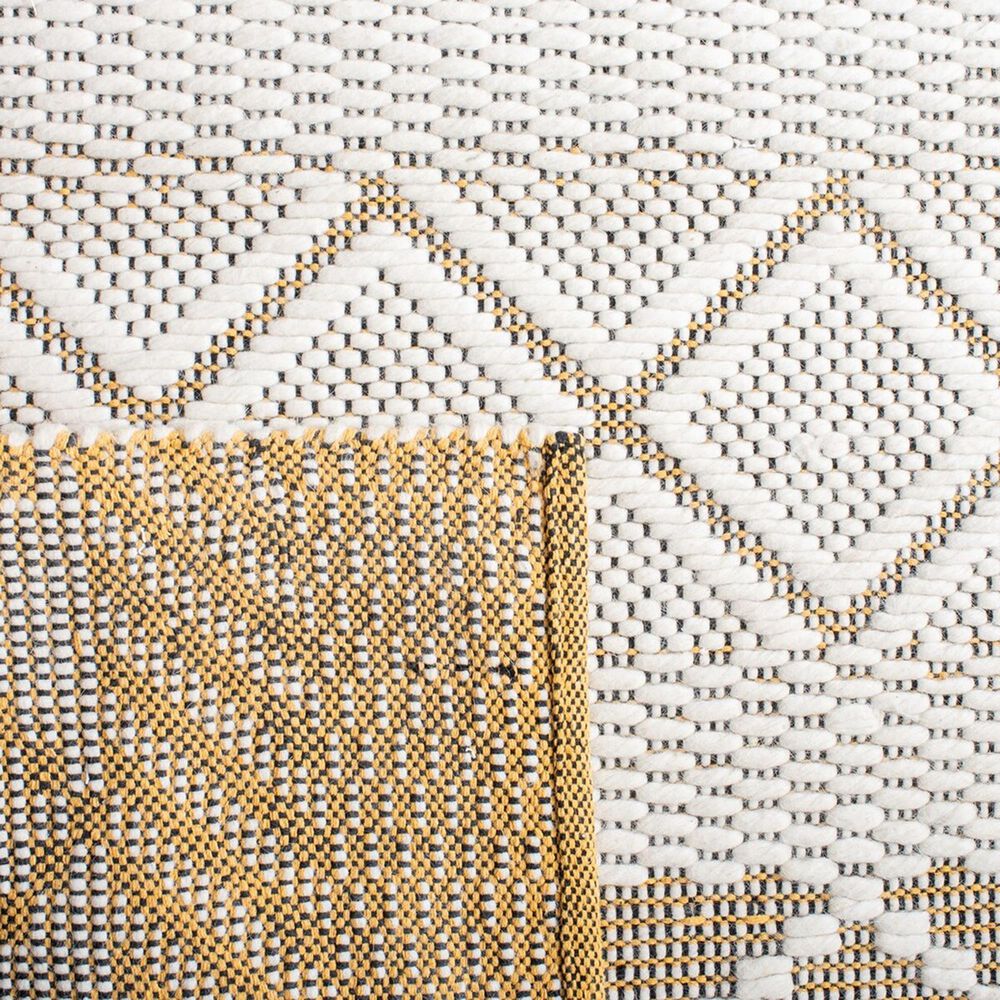 Safavieh Natura NAT854C 2&#39;3&quot; x 8&#39; Ivory and Yellow Runner, , large
