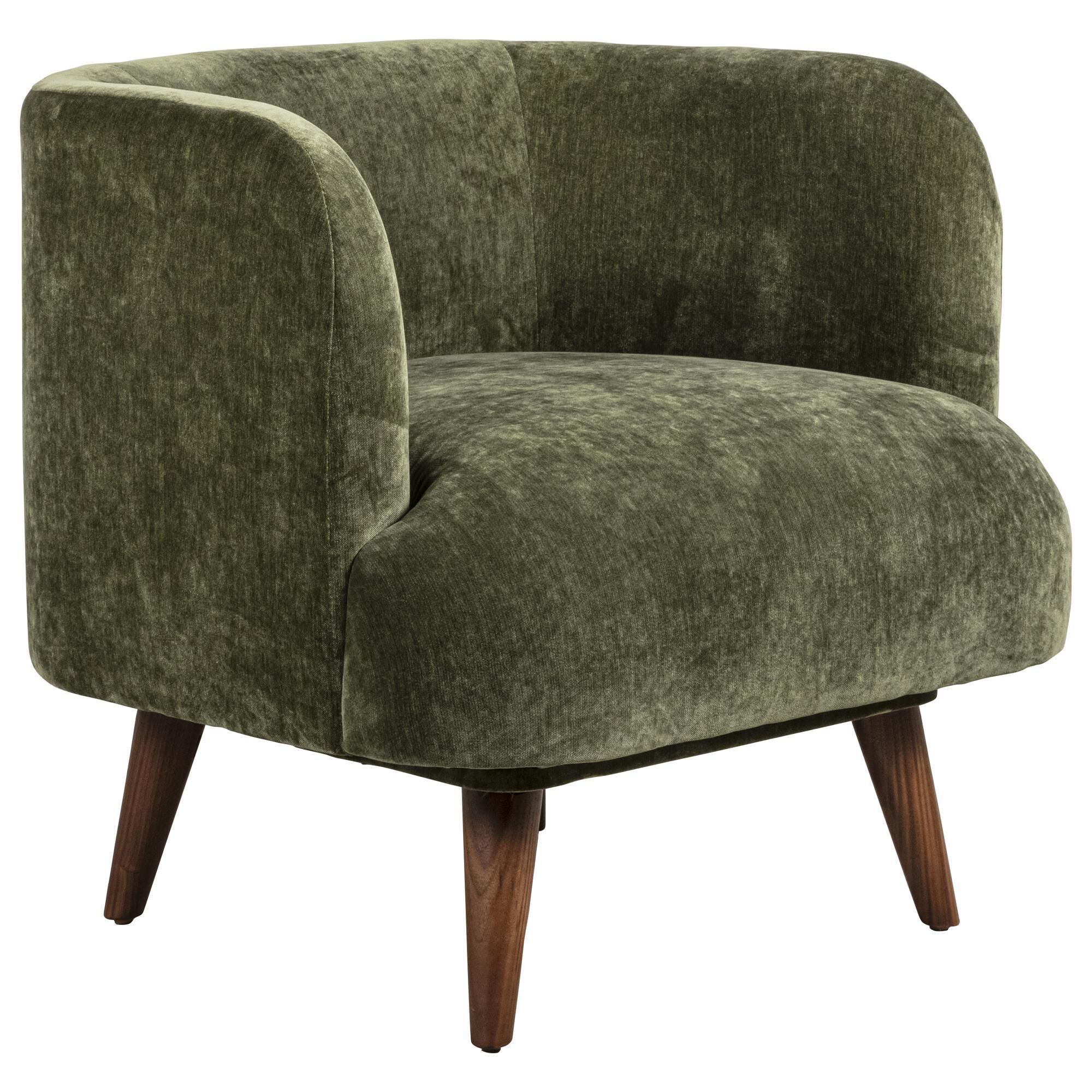 超美品■JOHANSONヨハンソン Ribリブチェア アレクサンダー・レヴィック Jonathan Louis Hexley Swivel Chair in Amici Moss