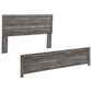 Ashley Bronyan 4-Piece King Bedroom Set in Dark Gray, , large
