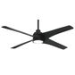 Minka-Aire Swept 56" Ceiling Fan with LED Light in Coal, , large