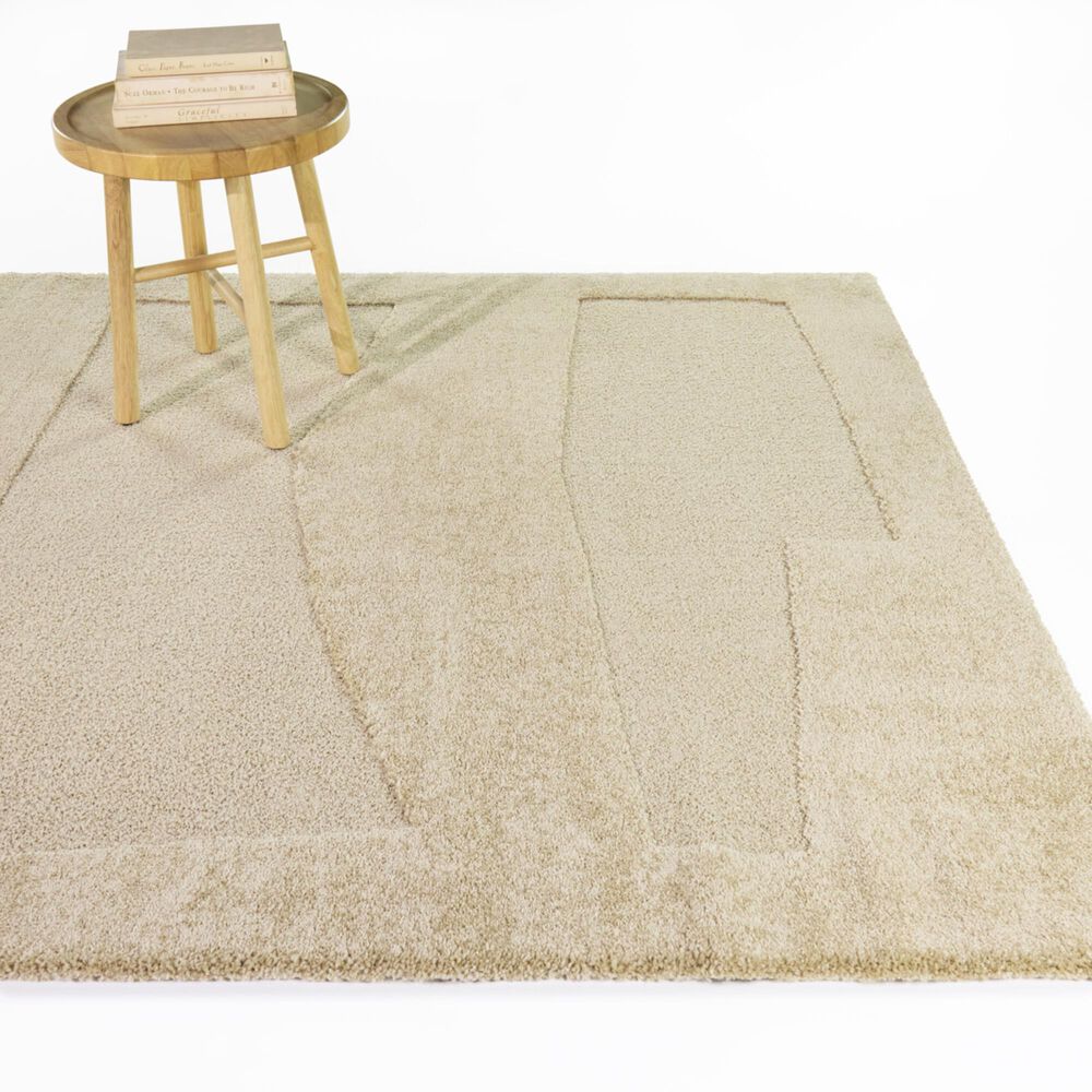 Balta Rugs Cocoon Rebek Beige 7'10" x 10' Area Rug, , large