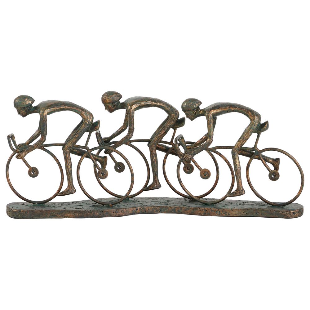 Maple and Jade 8" Contemporary Sculpture in Bronze, , large