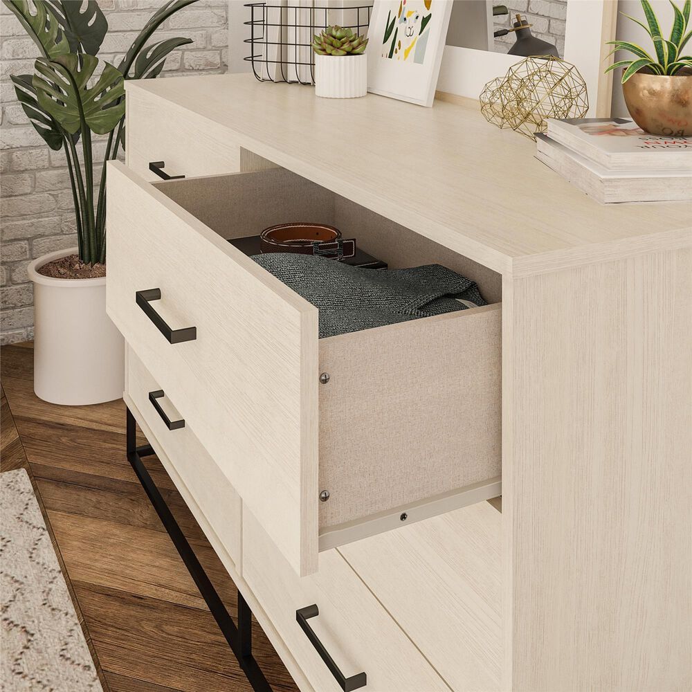 DHP Kelly 6 Drawer Dresser in Bay Oak, , large
