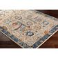 37B Harput Navy, Burnt Orange, Mustard, Teal, Medium Gray, Burgandy and Light Beige 3"11" x 5"7" Area Rug, , large