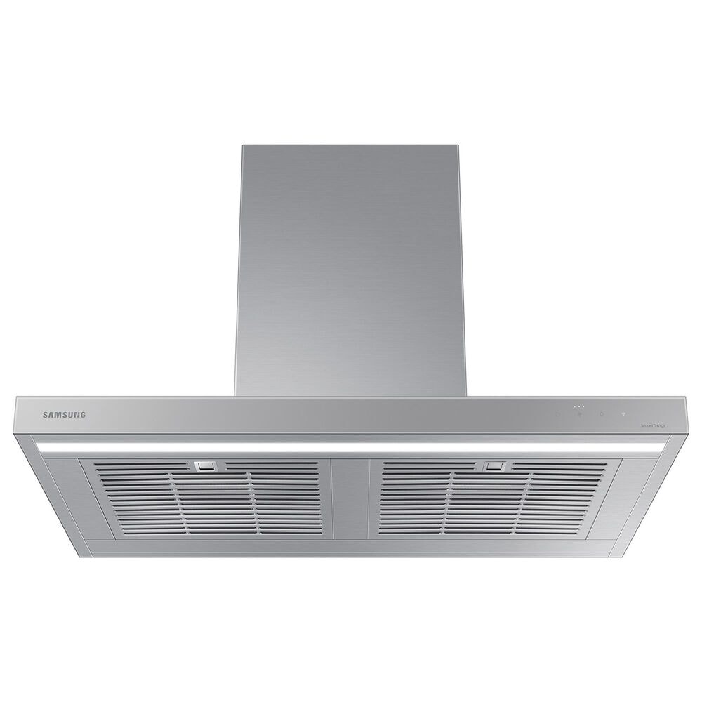 Samsung Bespoke 36&quot; Bespoke Smart Wall Mount Hood in Clean Grey and Stainless Steel, , large