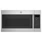 GE Profile 2-Piece Kitchen Package with 6.8 Cu. Ft. Free-Standing Gas Range and 1.7 Cu. Ft. Over-The-Range Microwave in Stainless Steel, , large
