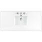 James Martin Vanities Gracyn 48" Single Bathroom Vanity in Sable with 3 cm White Zeus Quartz Top and Rectangular Sink, , large