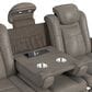 Mayberry Hill Lantana Power Motion Loveseat in Rocky Grey and Brown, , large