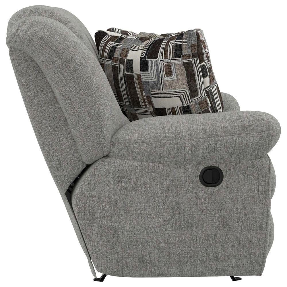 Catnapper Trifecta Manual Reclining Rocking Loveseat in Nature, , large
