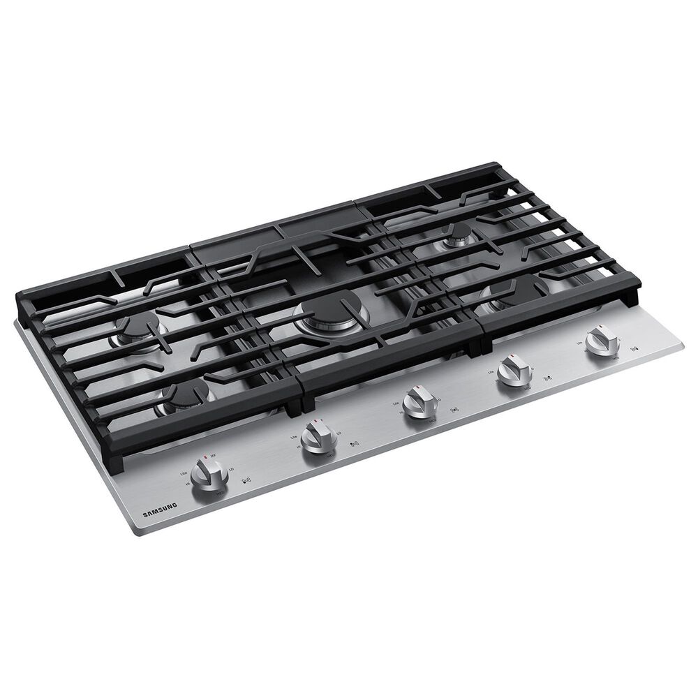 Samsung 36" Gas Cooktop 5 Burner in Stainless Steel, , large