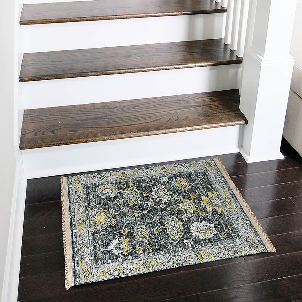 Dalyn Rug Company Marbella MB6 1&#39;8&quot; x 2&#39;6&quot; Midnight Area Rug, , large