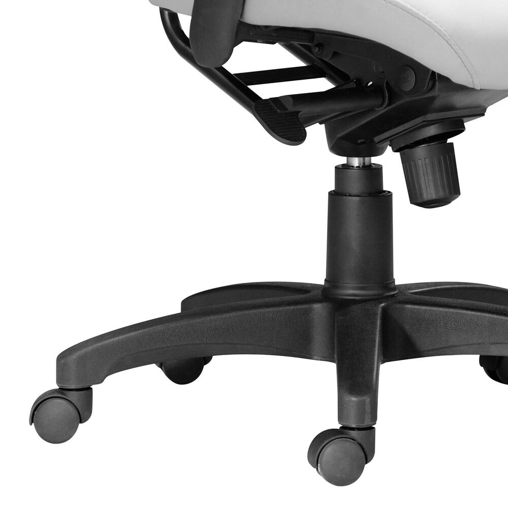 Zuo Modern Unico Office Chair in White, , large