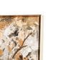 Maple and Jade 31" x 58" Canvas Forest Landscape Framed Wall Art in Gray, Gold and Brown, , large