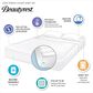 Hampton Park 1000 Thread Count 4-Piece Queen Sheet Set in White, , large