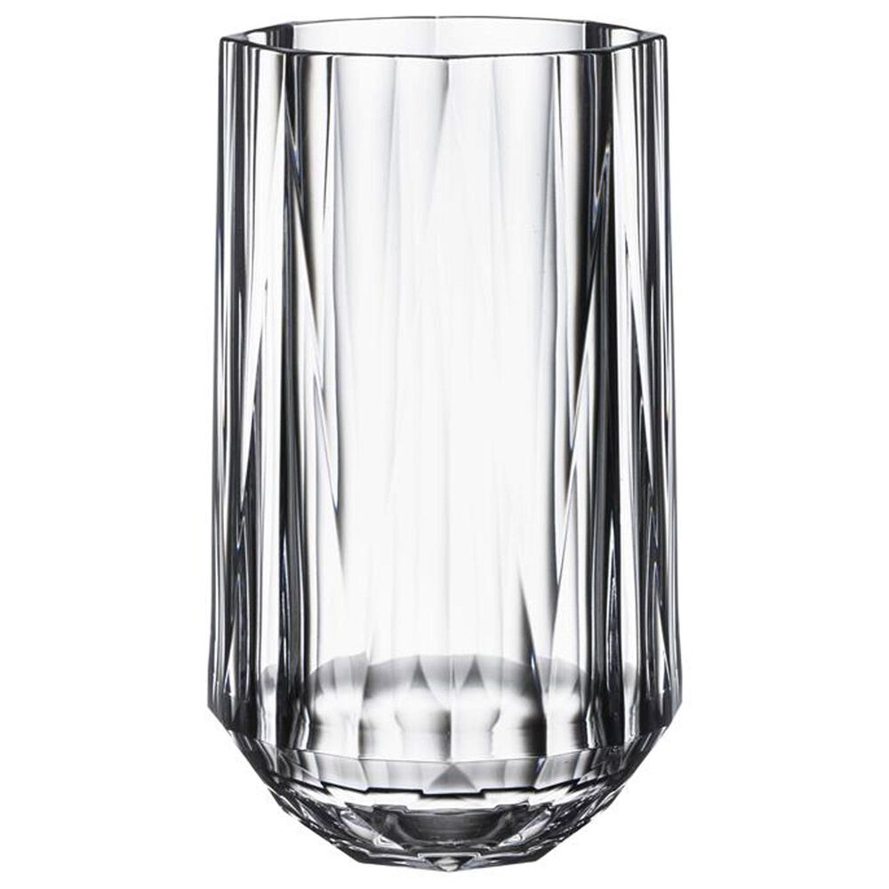 LeadingWare Crystal Diamond 16 Oz Highball Tumbler in Clear, , large