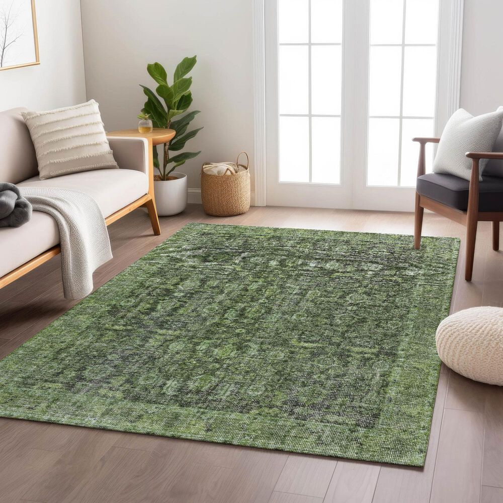 Dalyn Rug Company Karaj KJ3 10&#39; x 14&#39; Cactus Indoor/Outdoor Area Rug, , large